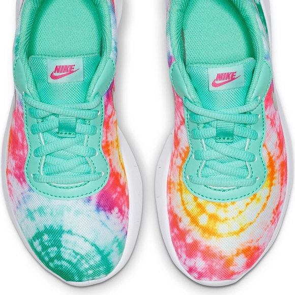 colorful girl nike shoes
